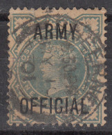 1½d Used ARMY OFFICIAL, Jubilee Series QV, Great Britain, - Dienstmarken