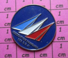 220 Pin's Pins / Beau Et Rare / SPORTS / ASSOCIATION FRANCAISE DES 5.5 METRES VOILE VOILIER - Voile