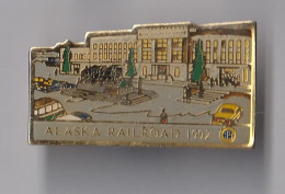 PIN'S THEME  TRANSPORT  ALASKA RAILROAD - Transports