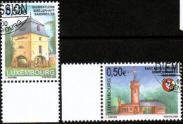 LUXEMBOURG, LUXEMBURG 2006,  MI 1702 - 1703, SEHENSWÜRDIGKEITEN,  ESST GESTEMPELT, OBLITÉRÉ - Used Stamps