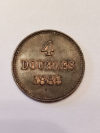 4 LITS DOUBLES 1885 GUERNESEY - Guernsey