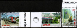 LUXEMBOURG, LUXEMBURG 2006,  SATZ MI 1704 - 1706, 50 JAHRESTAG ELEKTRIFIZIERUNG CFL,  ESST GESTEMPELT, OBLITÉRÉ - Usados
