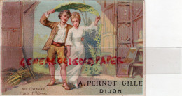 CHROMO LITHO  DIJON - BISCUITS A. PERNOT GILLE- PAUL ET VIRGINIE - Otros & Sin Clasificación