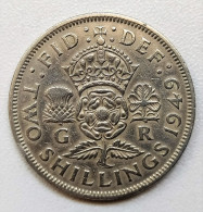 Grande Bretagne - 2 Shillings 1949 - J. 1 Florin / 2 Schillings