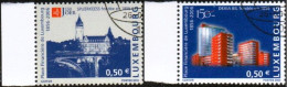 LUXEMBOURG, LUXEMBURG 2006, SATZ  MI 1716  1717, 150 JAHRE FINANZPLATZ LUX., ESST GESTEMPELT, OBLITÉRÉ - Used Stamps