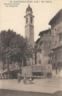 06 ROQUEBILLIERE ANCIENNE PLACE CHAPELLE EDITEUR NICE VALLEE DE LA VESUBIE ALPES MARITIMES - Roquebilliere