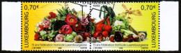 LUXEMBOURG, LUXEMBURG 2006, ZD  MI 1728 - 1729, 75 JAHRE LUX. GARTENBAUVEREINIGUNG  ESST GESTEMPELT, OBLITÉRÉ - Used Stamps