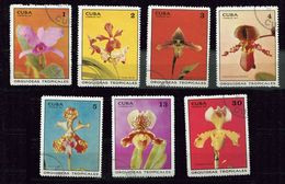 Cuba Ob N° 1499 à 1505 - Orchidées - Gebraucht