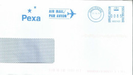 Ema Neopost - Peintures Pour Les Avions - Lettre De Haslemere Pour La France - Franking Machines (EMA)