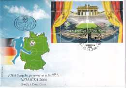 Serbia 2006 Cover; Football Fussball Soccer Calcio; FIFA World Cup 2006 - 2006 – Deutschland