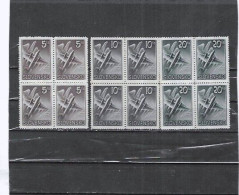 SLOVAQUIE Nº AE 7 AL 9 BLOQUE DE CUATRO - Unused Stamps