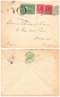 LETTRE. COVER.  1927. QUEBEC UNIVERSITE LAVAL TO FRANCE - Covers & Documents