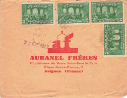 LETTRE. COVER. CANADA. 1927.  TO FRANCE - Brieven En Documenten