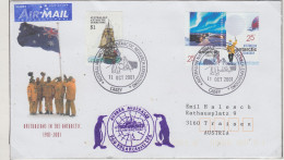 AAT  Ship Visit Aurora Australis Ca Casey11 OCT 2001 (CS172A) - Briefe U. Dokumente