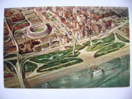 The New Downtown St Louis Stade Estadio Stadium - Aerial View Ca 1960s - St Louis – Missouri