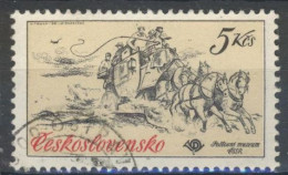 Tchécoslovaquie 1981 Mi 2601 (Yv 2426), Obliteré, Varieté Position 20/2 - Variétés Et Curiosités