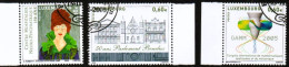 LUXEMBOURG, LUXEMBURG 2005,SATZ, MI 1663 - 1665, JAHRESTAGE,   ESST GESTEMPELT, OBLITÉRÉ - Used Stamps