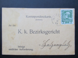 BRIEF Maidelberg Dívčí Hrad Okr. Bruntál - Hotzenplotz Osoblaha 1913 //// D7324 - ...-1918 Voorfilatelie