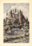 CPM - LA ROCHE - Le Château Au Bord De L'Ourthe - D'après La Gravure Originale De Geo Fosty - La-Roche-en-Ardenne