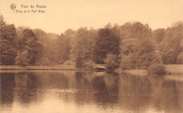 Parc Du ROEULX - L'Etang Et Le Pont Blanc - Le Roeulx