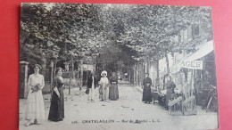 Chatelaillon , 2 Cartes , Rue De Marché , Et Boulevard De L'église - Châtelaillon-Plage