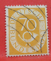 N°26 - 70 Pfennig - Année 1951 - Timbre Oblitéré Allemagne Bundespost - - Gebraucht