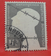 N°55 - 10 Pfennig - Année 1953 - Timbre Oblitéré Allemagne Bundespost - - Gebraucht