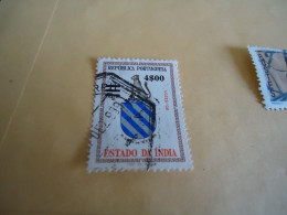 FRENCH INDIES  USED  STAMPS  ARMS LIONS - Usados