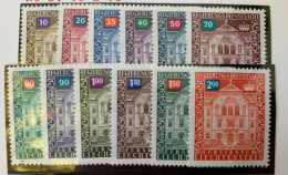 19920 - Liechtenstein Timbres De Service Nos 60 - 71 ** Neufs MNH - Strafportzegels