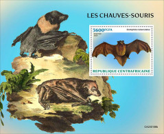 2023-01 - CENTRAL AFRICAN- BATS             1V   MNH** - Chauve-souris