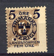 SUE Yv. N° 89   *  5ö + 5ö S 5ö  Taxe Surchargé Cote 12 Euro BE   2 Scans - Unused Stamps