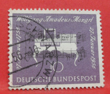 N°118 - 10 Pfennig - Année 1956 - Timbre Oblitéré Allemagne Bundespost - - Gebraucht