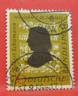 N°124 - 10 Pfennig - Année 1956 - Timbre Oblitéré Allemagne Bundespost - - Gebraucht