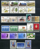 Ireland 1984. A Selection Of 25 Stamps In Complete Sets. All MINT - Collections, Lots & Séries