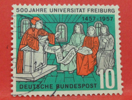 N°146 - 10 Pfennig - Année 1957 - Timbre Oblitéré Allemagne Bundespost - - Gebraucht