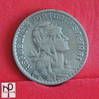 PORTUGAL 1 ESCUDO  1951 -    KM# 578 - (Nº55971) - Portugal