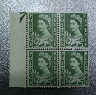 GB STAMPS   WALES  DEFINITIVES 9d   1967  2B SGW4  MNH    ~~L@@K~~ - Pays De Galles