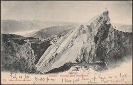 Aufstieg Zum Tomlishorn, Pilatus, 1902 - Photoglob AK - Sonstige & Ohne Zuordnung