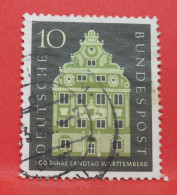 N°169 - 10 Pfennig - Année 1957 - Timbre Oblitéré Allemagne Bundespost - - Gebraucht