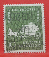 N°170 - 10 Pfennig - Année 1957 - Timbre Oblitéré Allemagne Bundespost - - Gebraucht