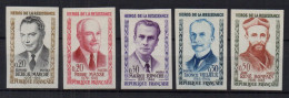 !!! SERIE RESISTANTS N°1248/1252 NON DENTELEE NEUVE ** - 1951-1960