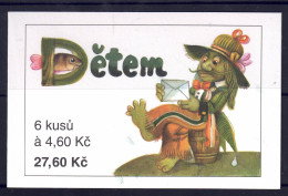 Tschechei 1998 - Weltkindertag, MH 60 (mit HB 6, Nr. 188), Postfrisch ** / MNH - Unused Stamps