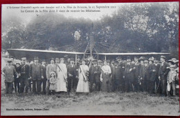 CPA Fête De Briouze - Dernier Vol De L'aviateur Grazzioli, Le 15 Septembre 1912  (61 France) - Briouze