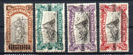 Col33 Saint Marin San Marino 1924 N° 102 à 105 Oblitéré Cote :  50,00€ - Used Stamps