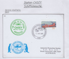 AAT  Ship Visit Aurora Australis Ca Casey 13 DEC 2005 (CS173B) - Briefe U. Dokumente