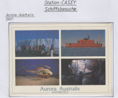 AAT  Postcard Aurora Australis Unused  (CS175) - Briefe U. Dokumente