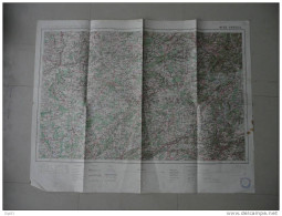 VESOUL LUXEUIL LANGRE BELFORT GRAY - Cartes Topographiques
