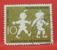 N°171 - 10 Pfennig - Année 1958 - Timbre Oblitéré Allemagne Bundespost - - Gebraucht