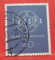 N°211 - 20 Pfennig - Année 1959 - Timbre Oblitéré Allemagne Bundespost - - Gebraucht