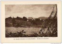 UN VILLAGE ENTOURE DE HOUBLONNIERES REGION DE HAGUENAU - Andere Pläne